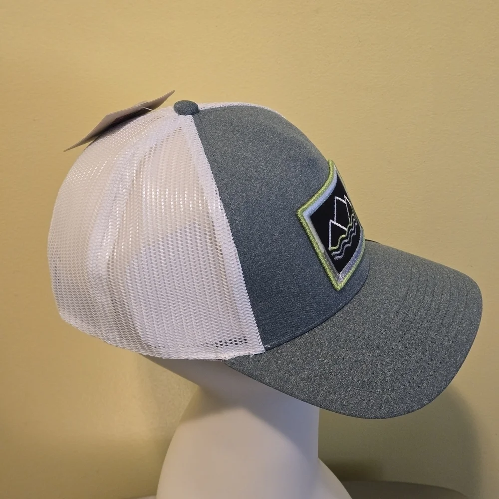Lake Tahoe Cap by The Game Style# G2311 White, Greenstone, Black Snap Back